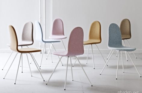 Mẫu ghế hình chiếc lưỡi của Arne Jacobsen