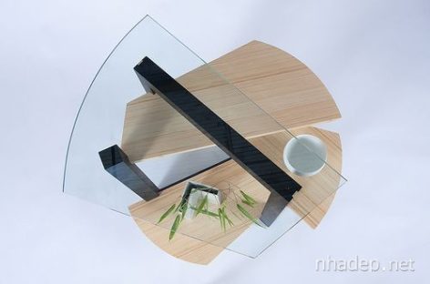 Bộ sưu tập bàn Bamboo của nhà thiết kế Ken Tomita